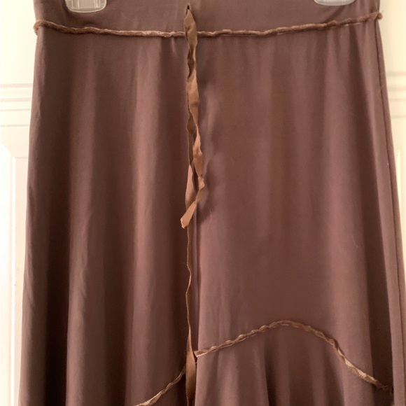 Max Studio 2 Piece Cami & Skirt Set Mocha/Sea Glass XS - Picture 8 of 8